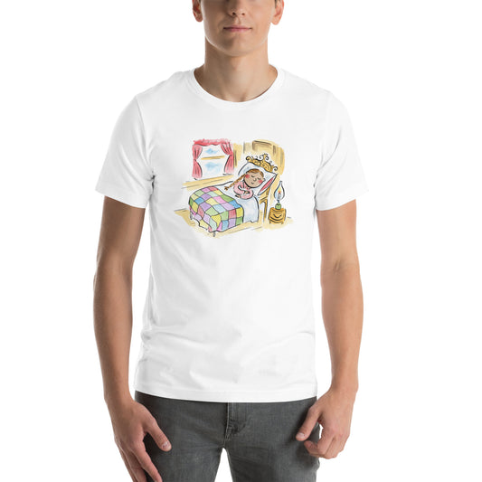 Bedtime Illustration by Rosie Brooks Unisex t-shirt