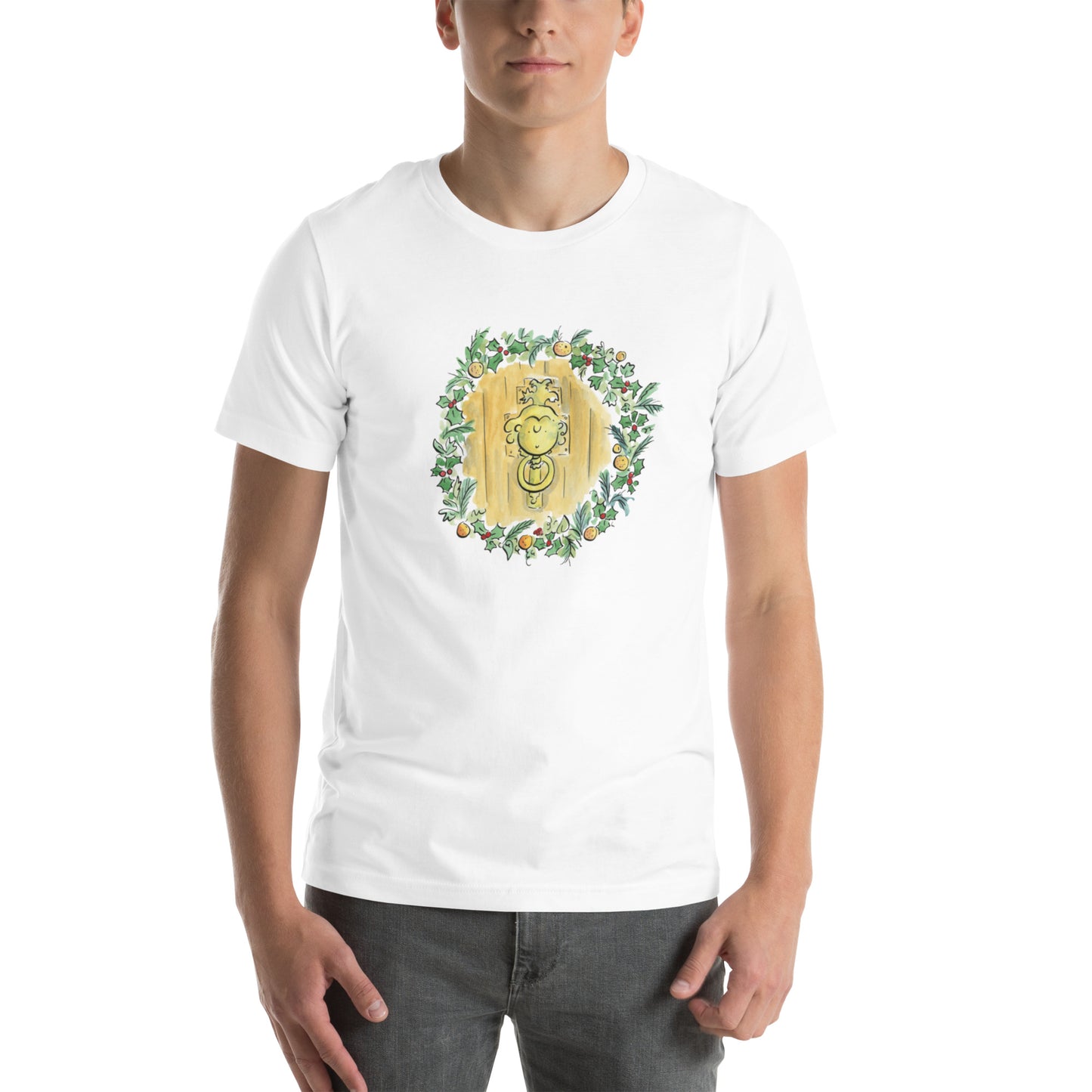 Christmas Knocker Unisex t-shirt