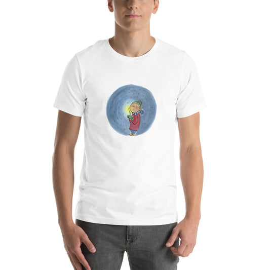 Bleak Midwinter Illustration by Rosie Brooks Unisex t-shirt