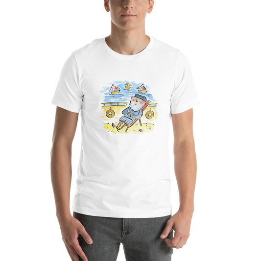 Old Man in the Sea Unisex t-shirt