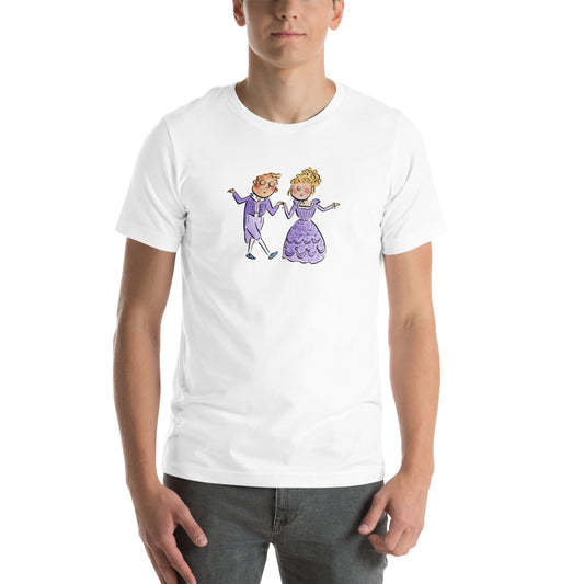 Quadrille Illustration by Rosie Brooks Unisex t-shirt