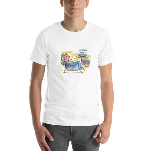 Vinyl Illustration by Rosie Brooks Unisex t-shirt