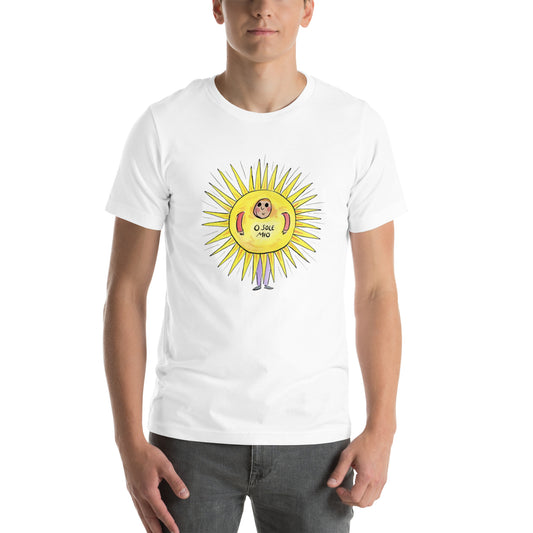 O Sole Mio Illustration by Rosie Brooks Unisex t-shirt