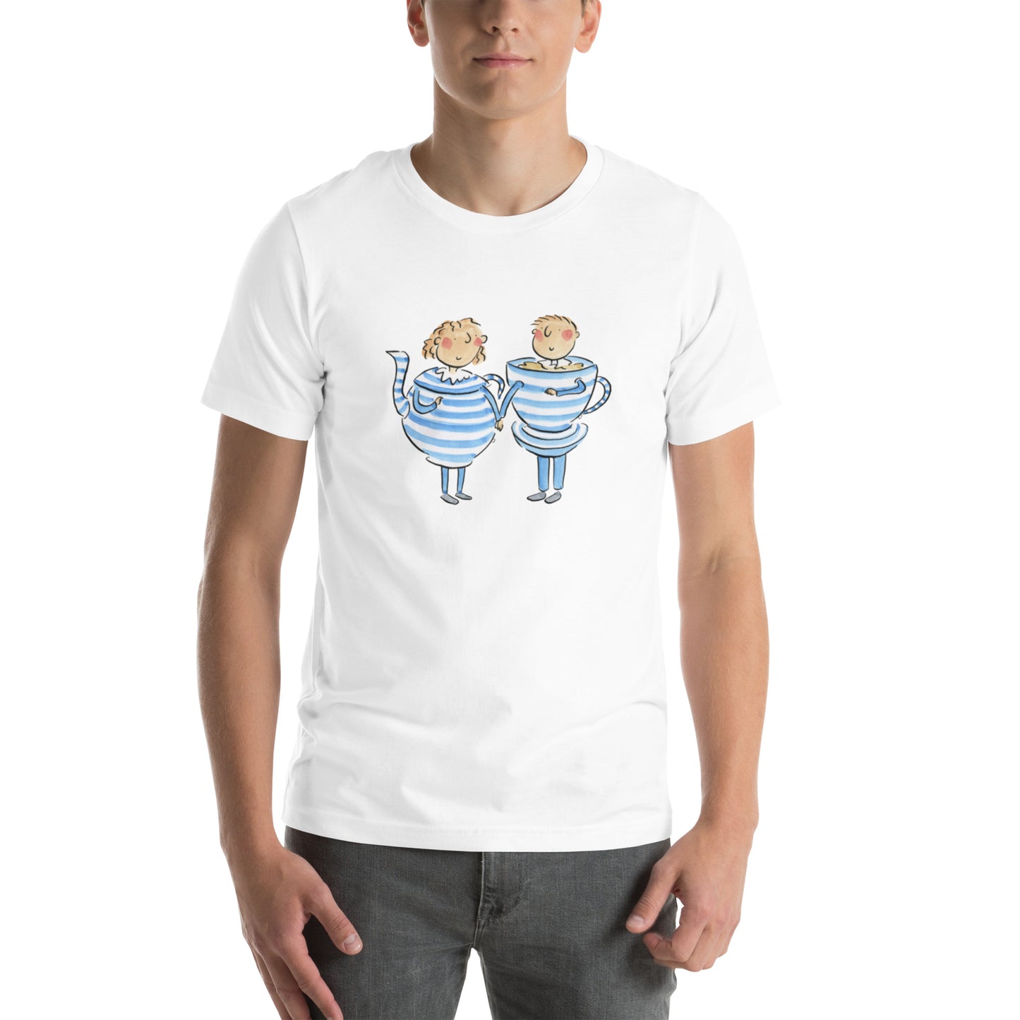 China Anniversary Illustration by Rosie Brooks Unisex t-shirt