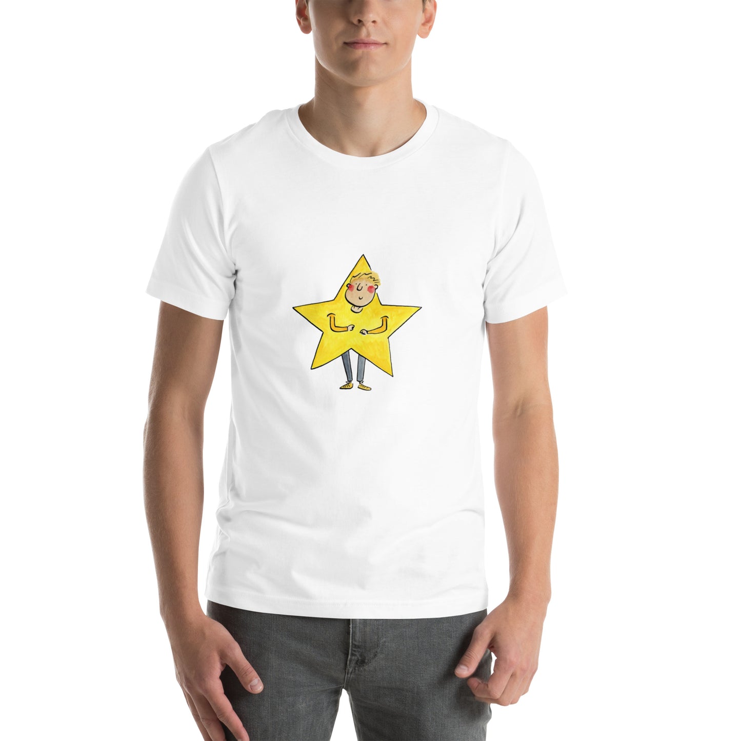 Star Illustration by Rosie Brooks Unisex t-shirt