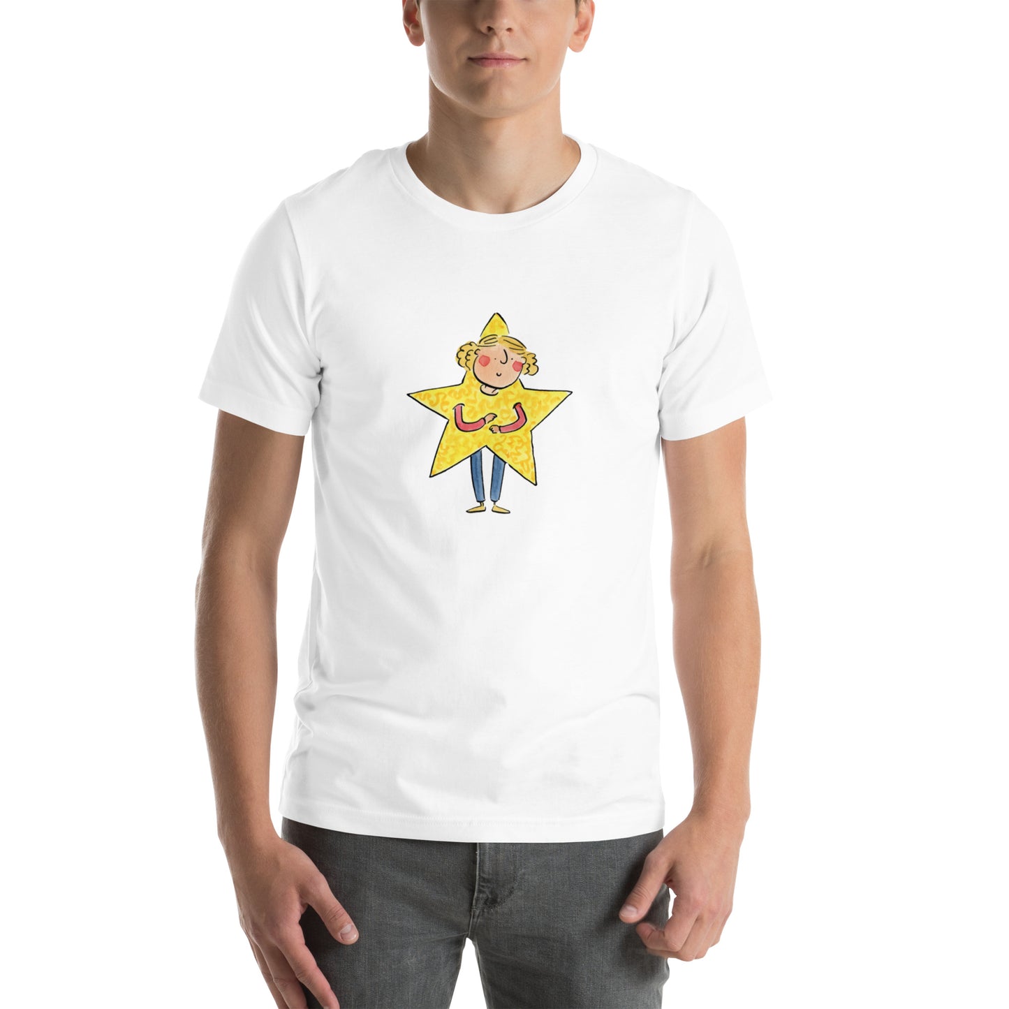 Star Illustration by Rosie Brooks Unisex t-shirt