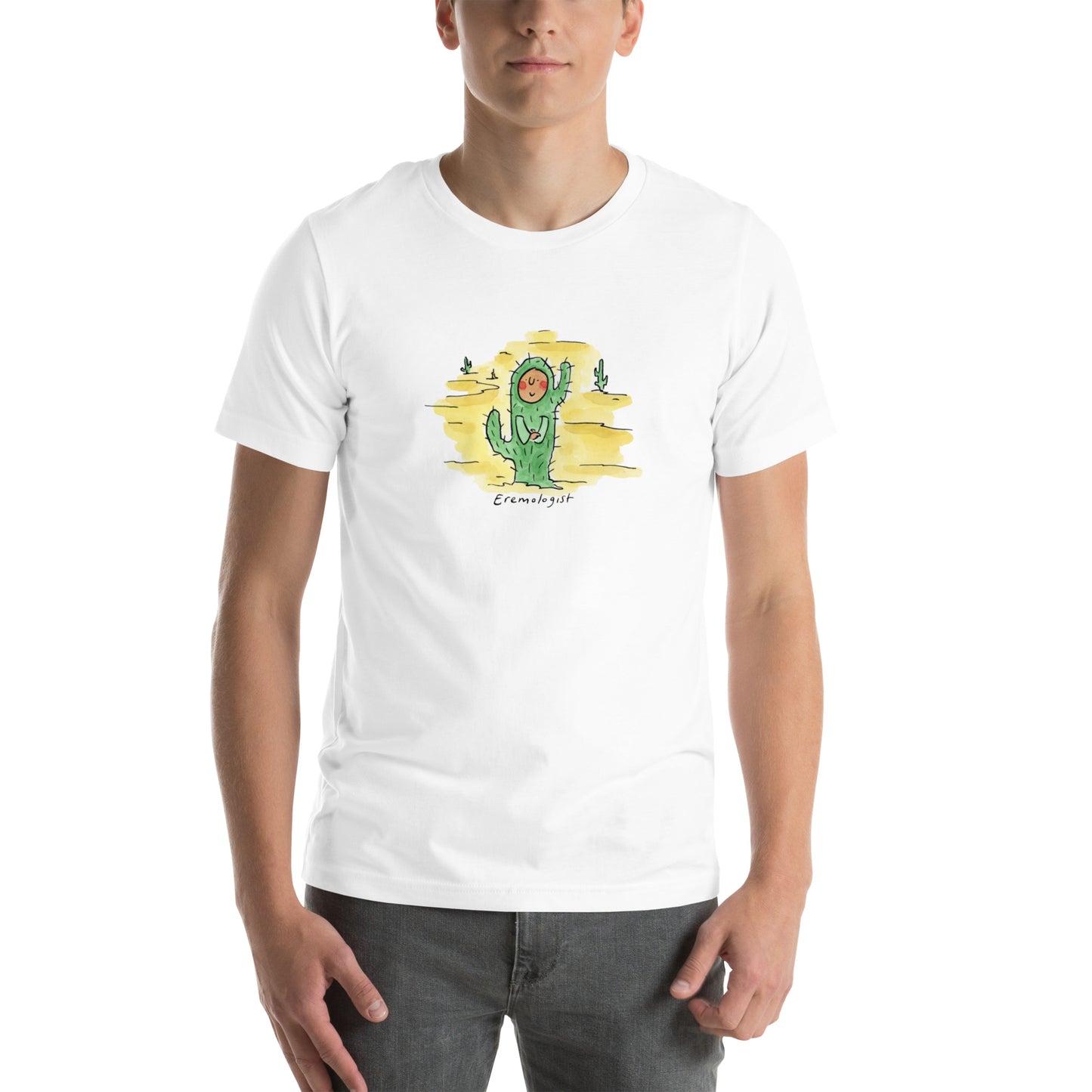 Eremologist Illustration by Rosie Brooks Unisex t-shirt