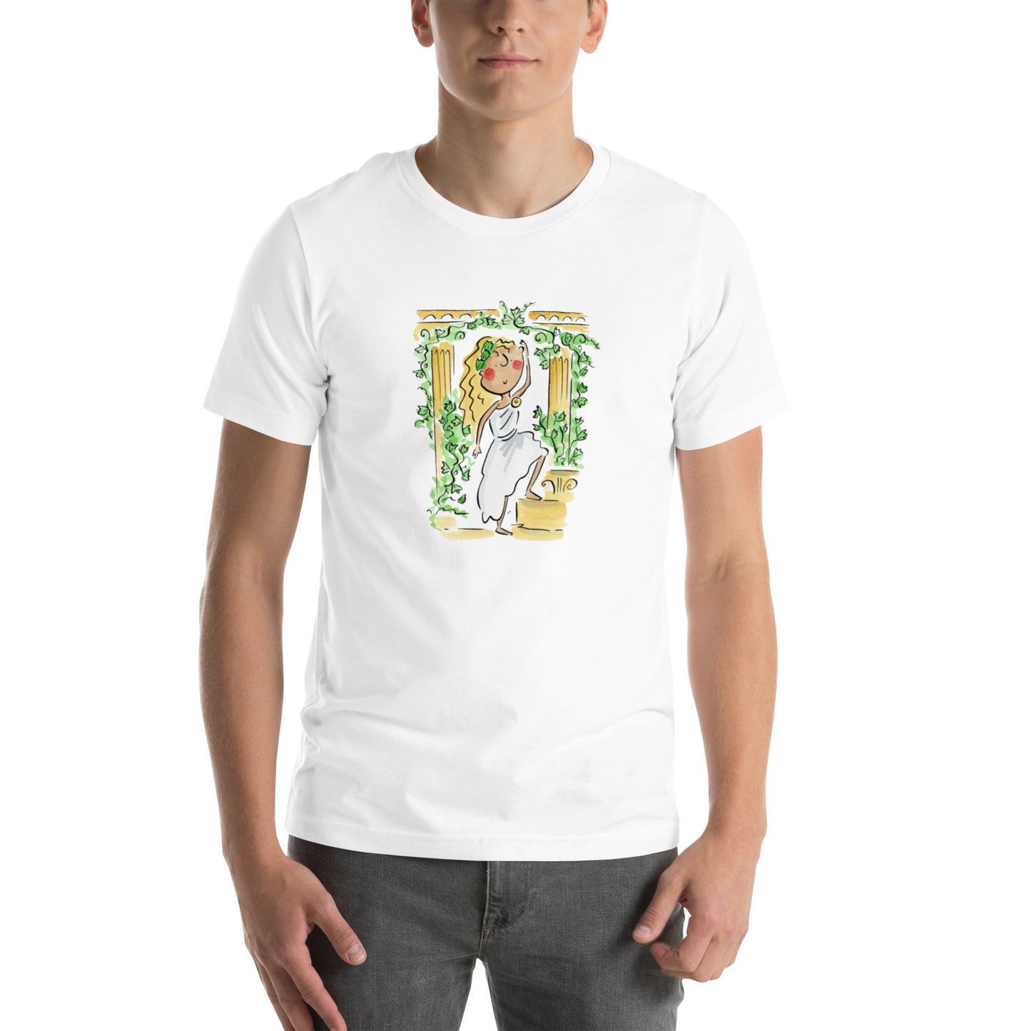 Greek Goddess Illustration by Rosie Brooks Unisex t-shirt