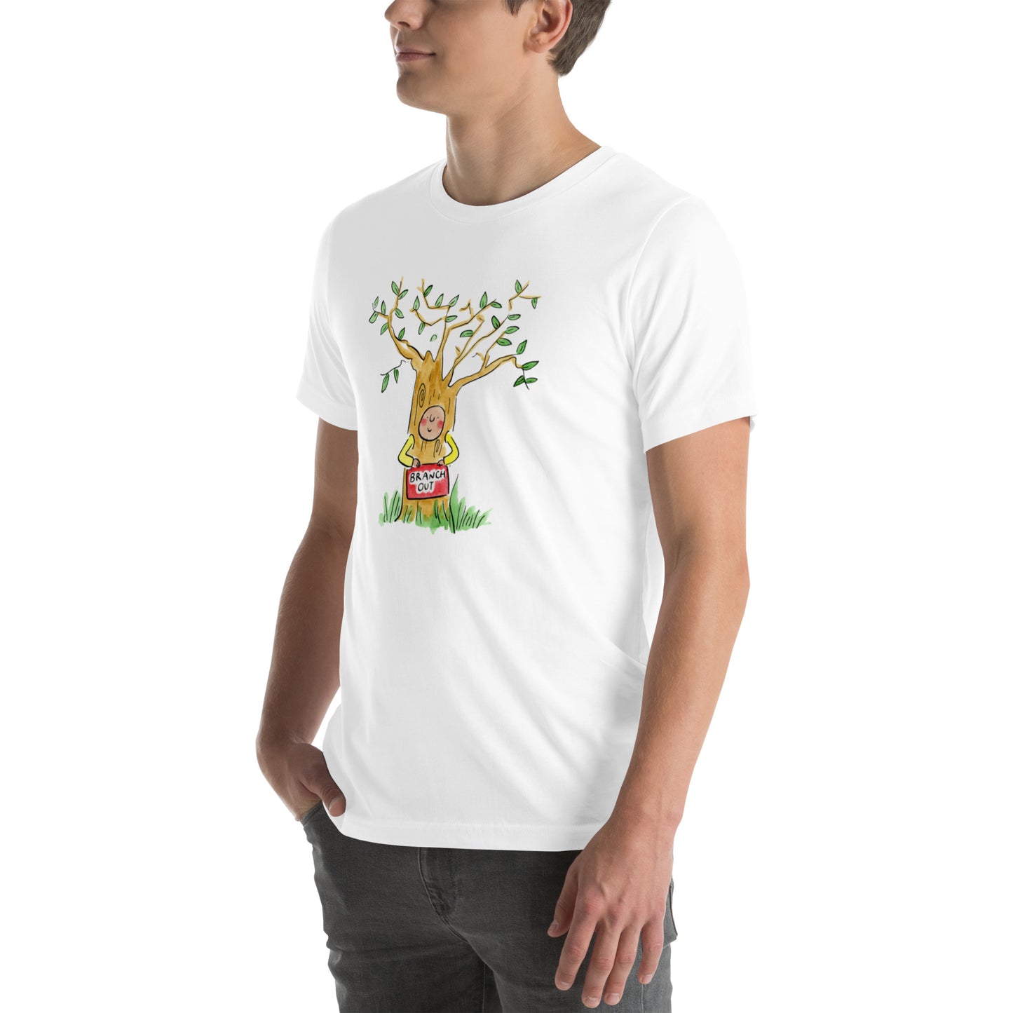 Branch Out Illustration by Rosie Brooks Unisex t-shirt