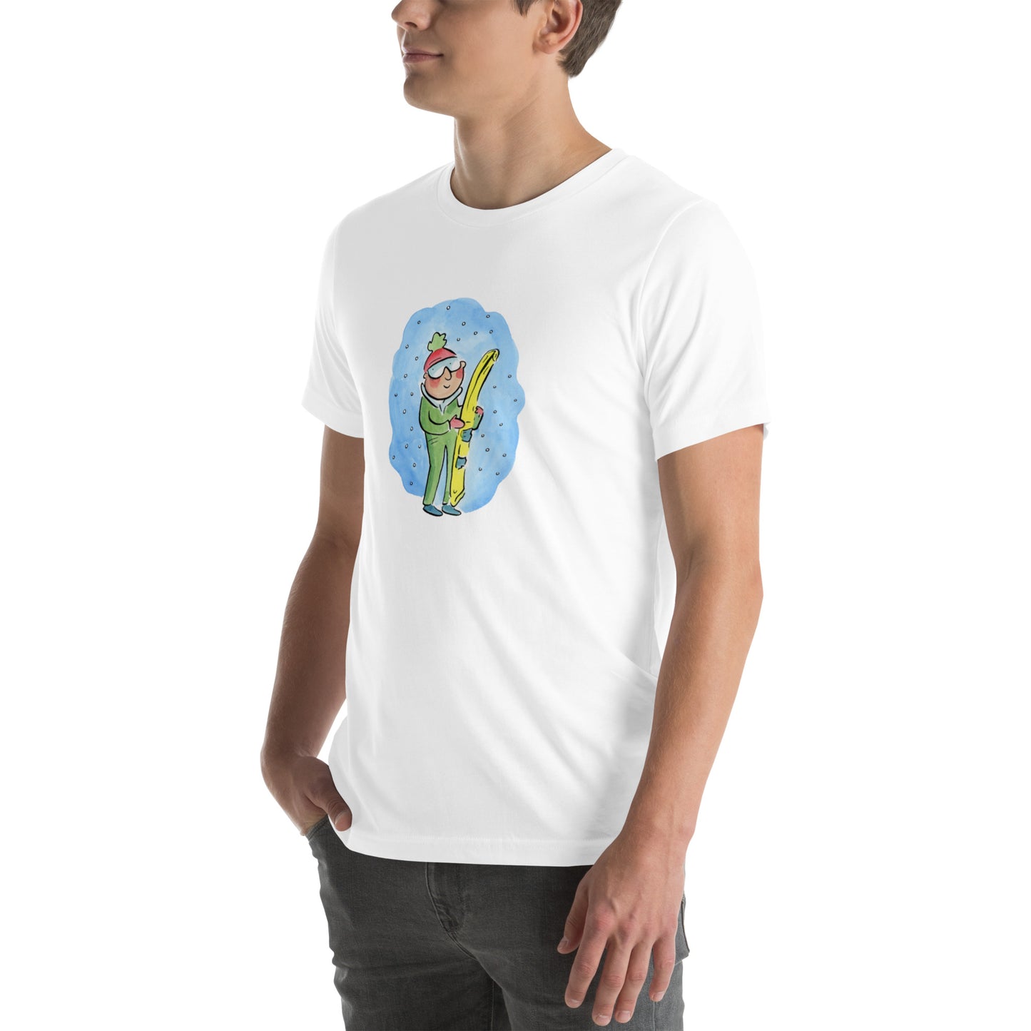 Snowboarder Unisex t-shirt