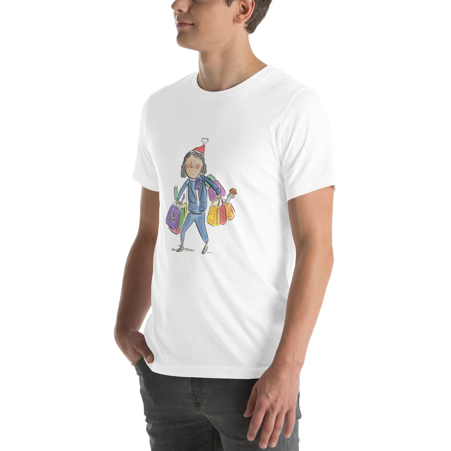 Christmas Chopin Unisex t-shirt