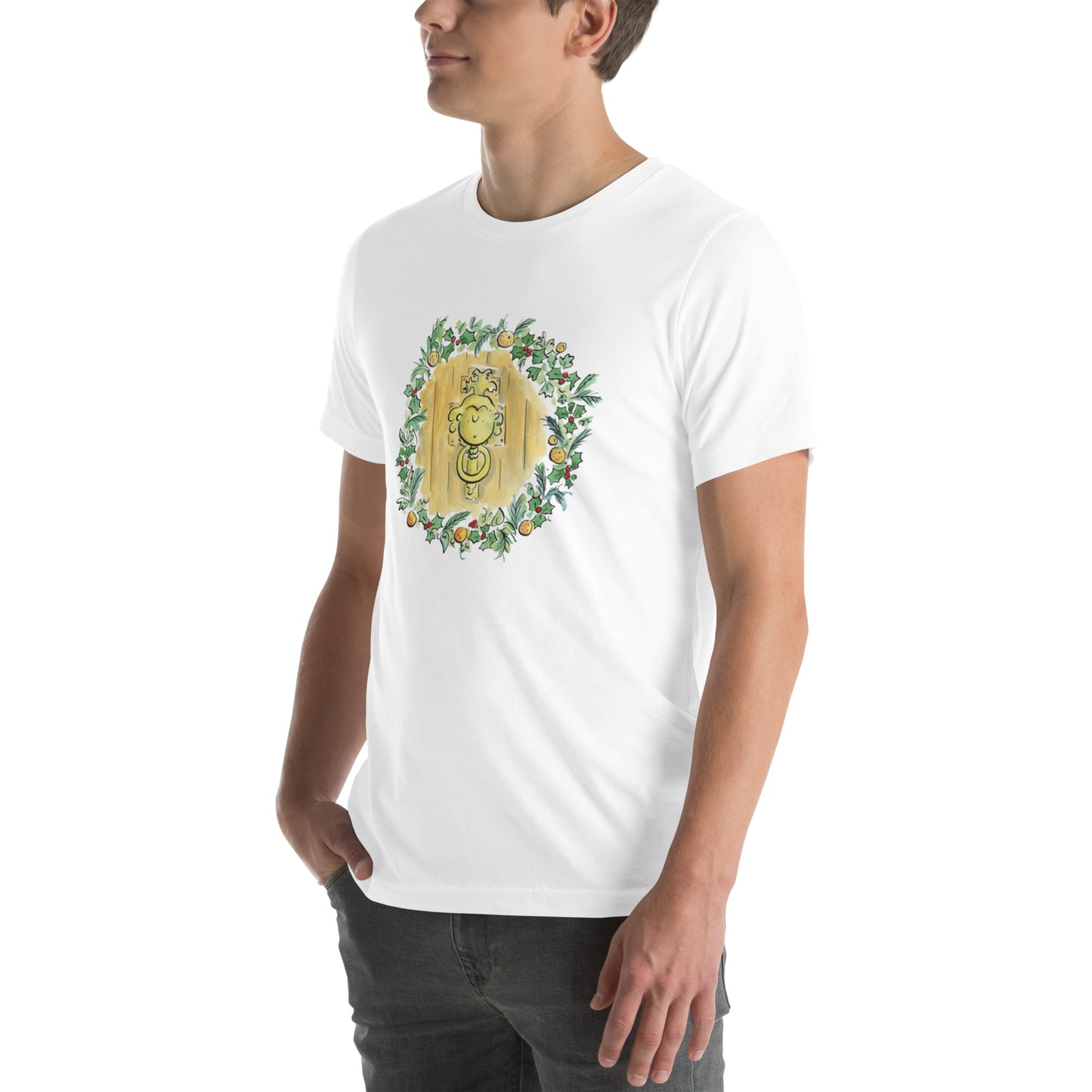 Christmas Knocker Unisex t-shirt