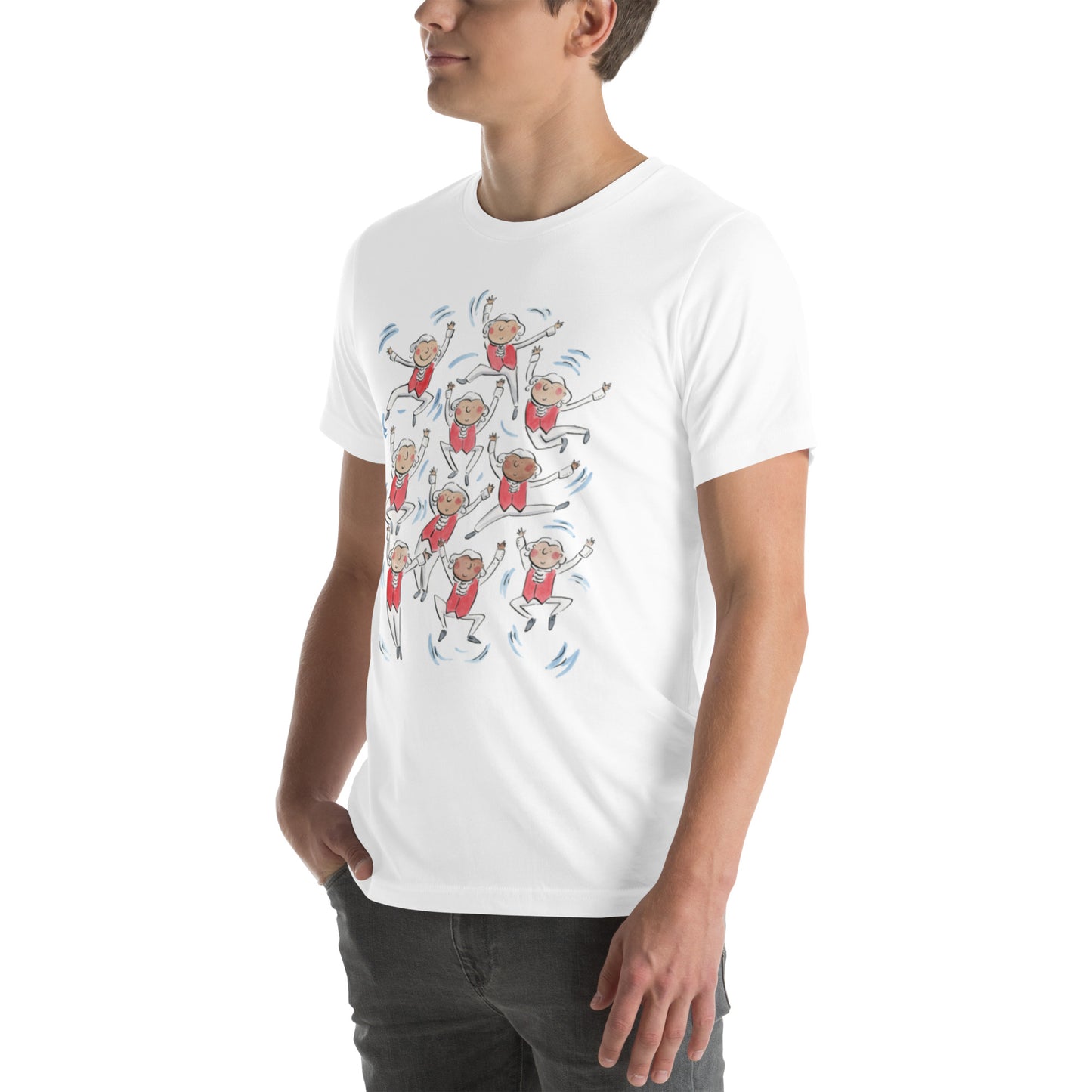 Ten Lords a Leaping Unisex t-shirt