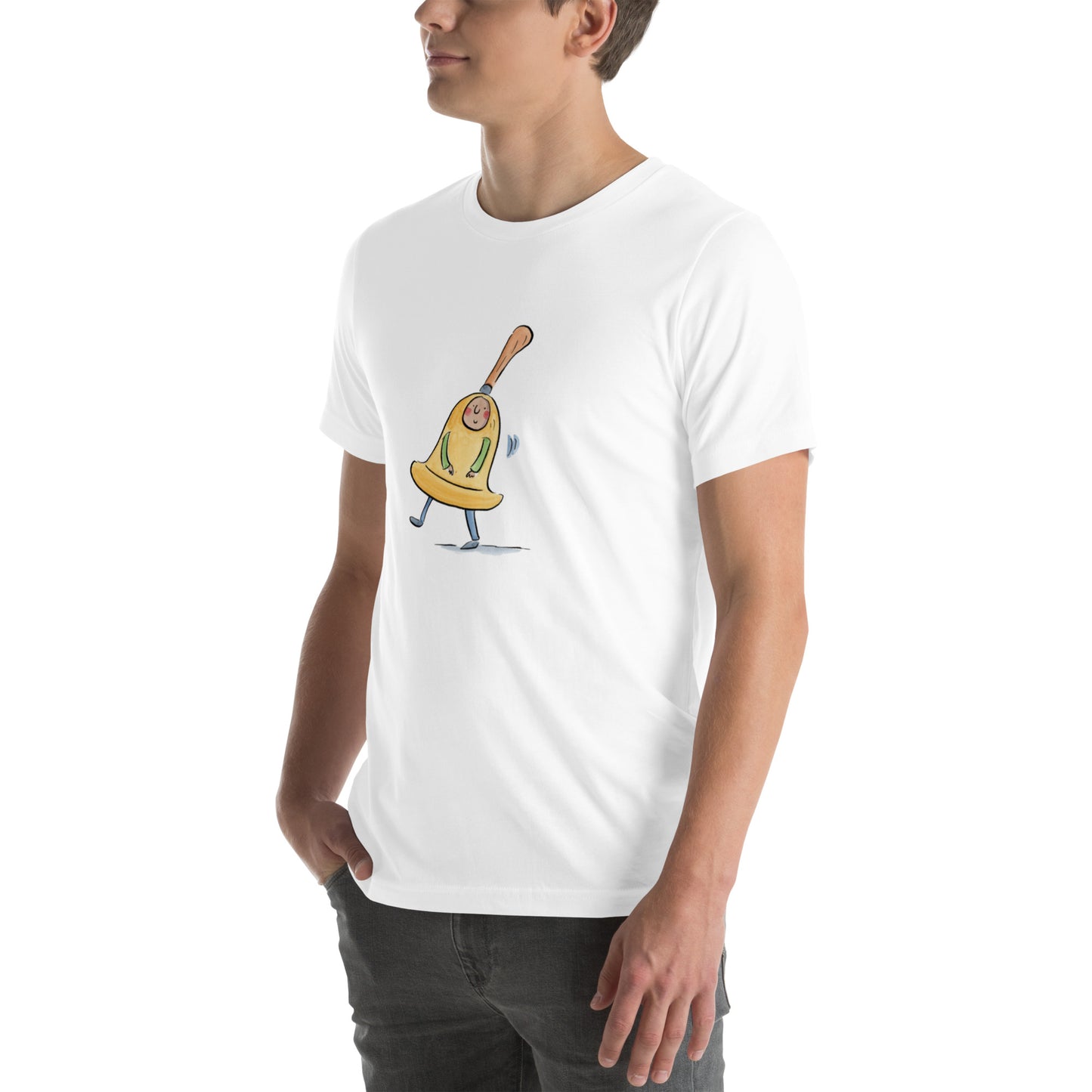 Bell Illustration by Rosie Brooks Unisex t-shirt