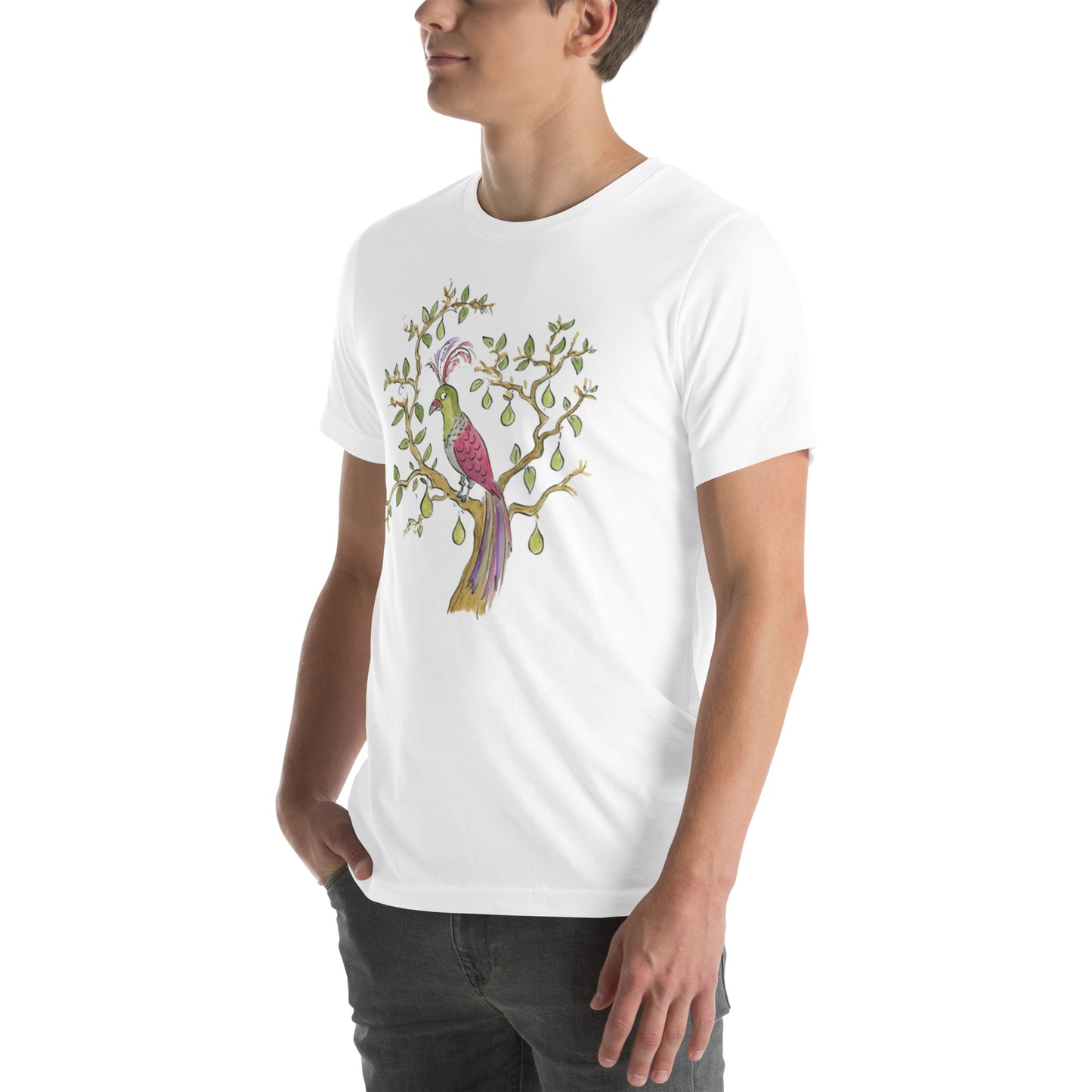 A Partridge in a Pear Tree Unisex t-shirt