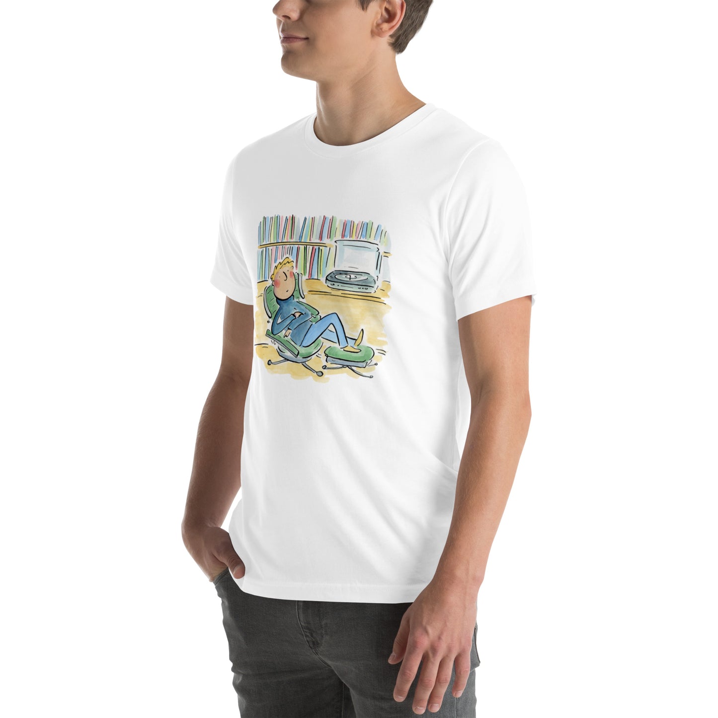 Vinyl Illustration by Rosie Brooks Unisex t-shirt