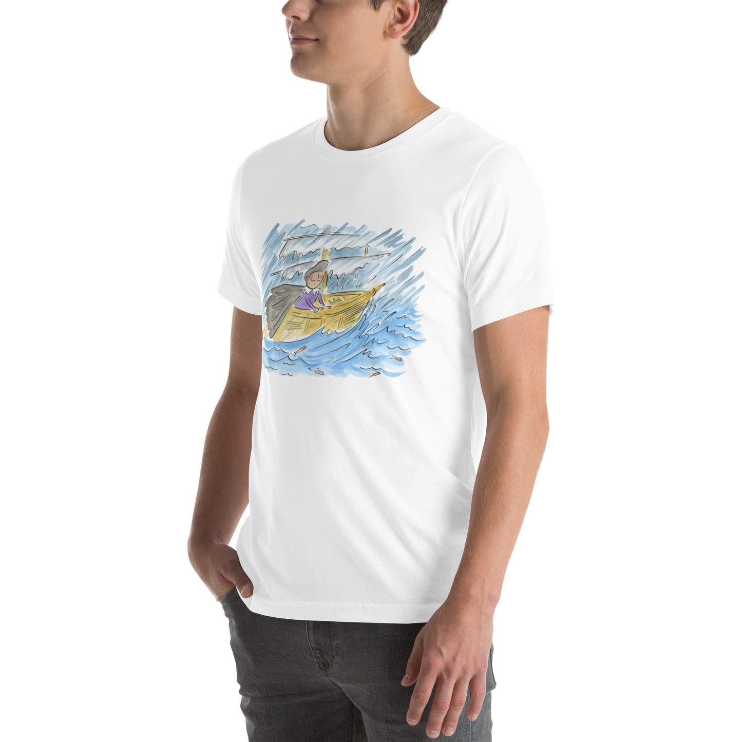 Der fliegende Holländer Illustration by Rosie Brooks Unisex-T-Shirt