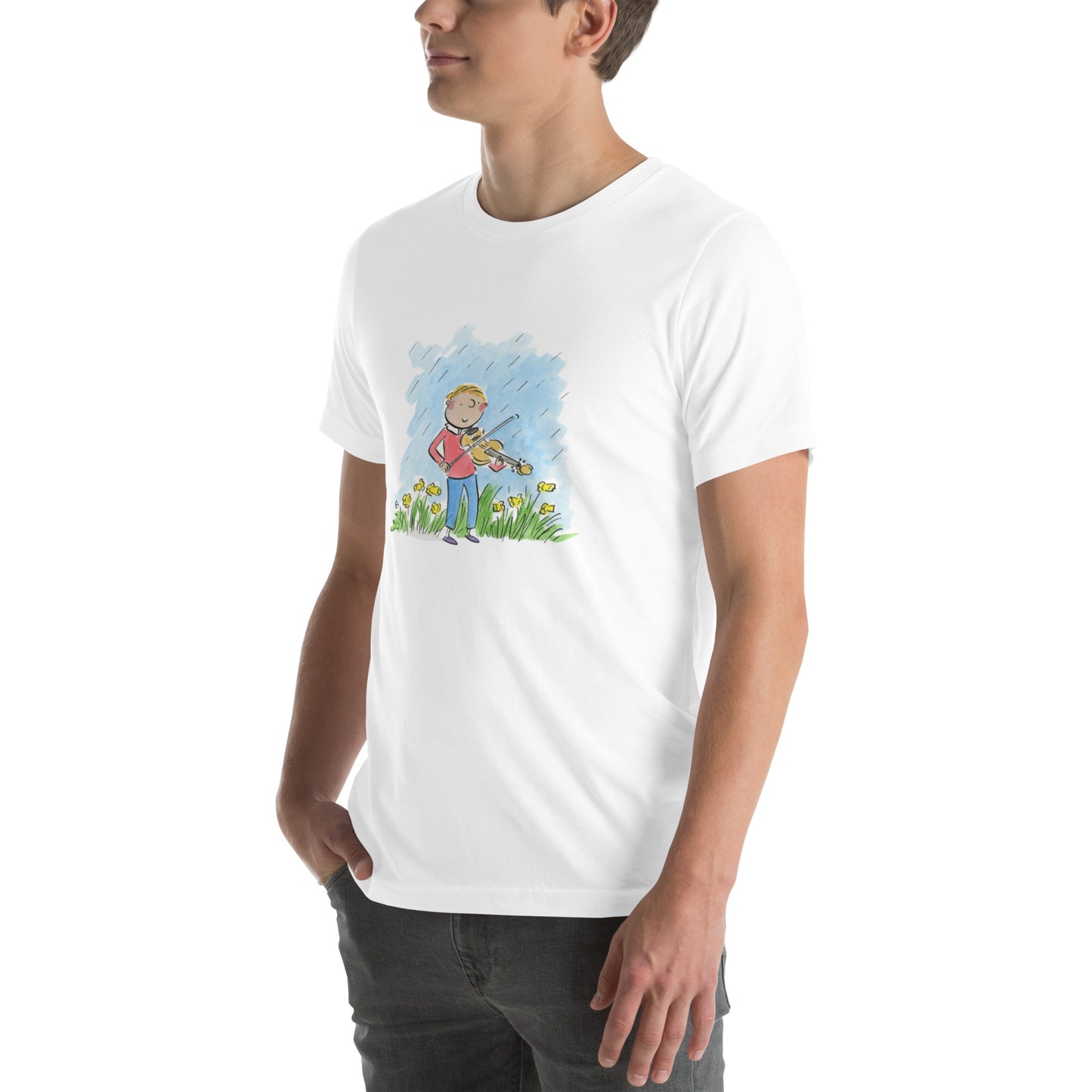 Spring Sonata Illustration by Rosie Brooks Unisex t-shirt