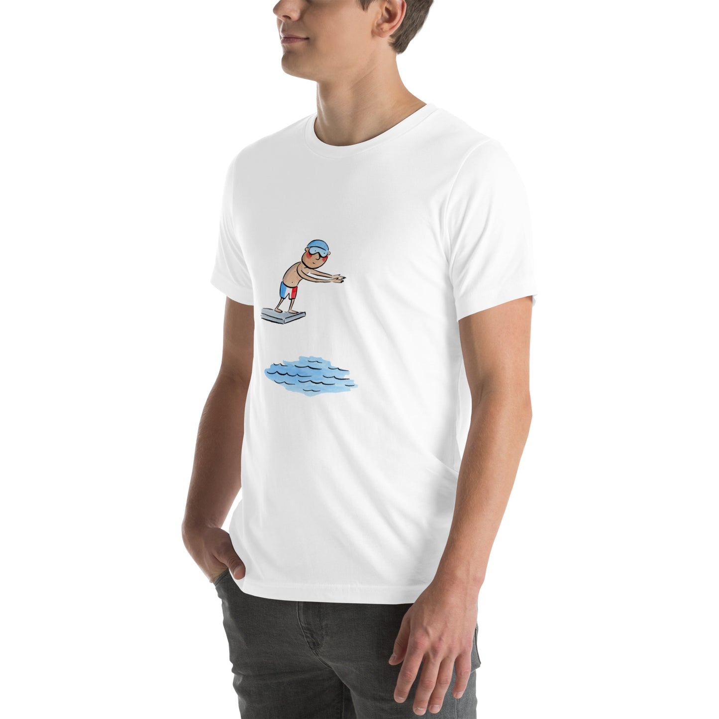 French Diver Unisex t-shirt