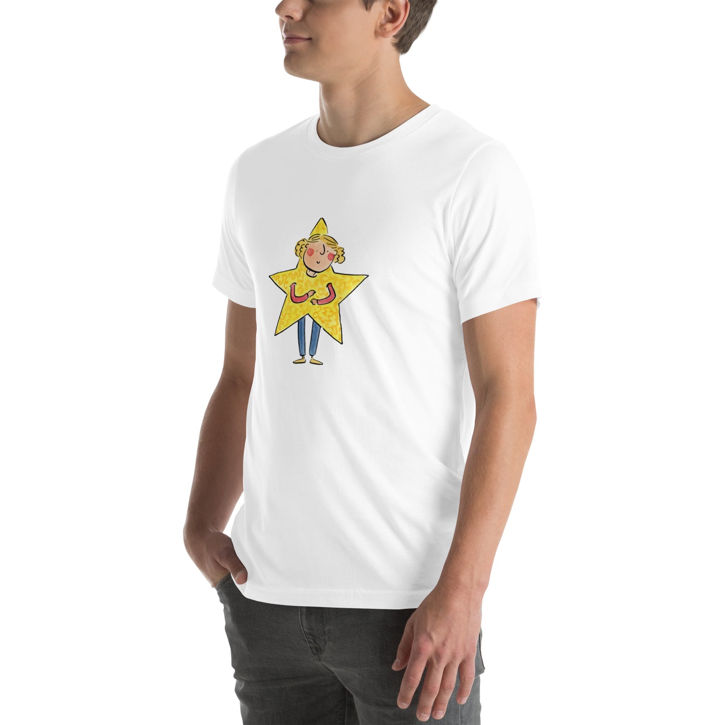 Star Illustration by Rosie Brooks Unisex t-shirt