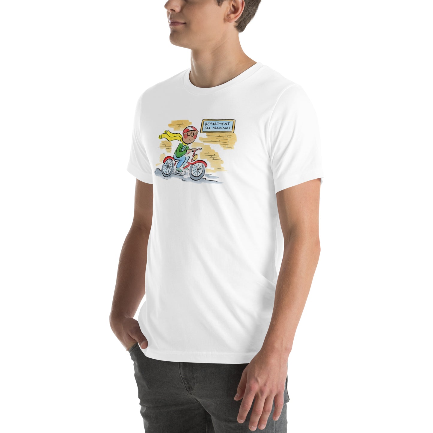 Department for Transport  Illustration by Rosie Brooks for Unisex t-shirt