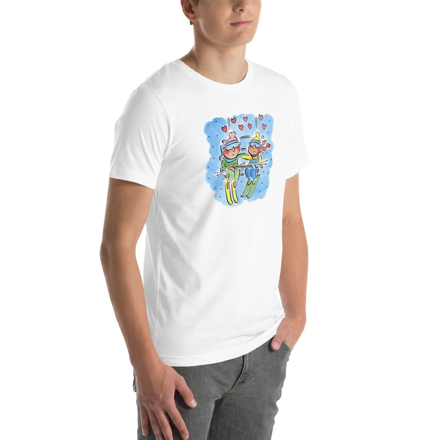 Ski Lovers Unisex t-shirt