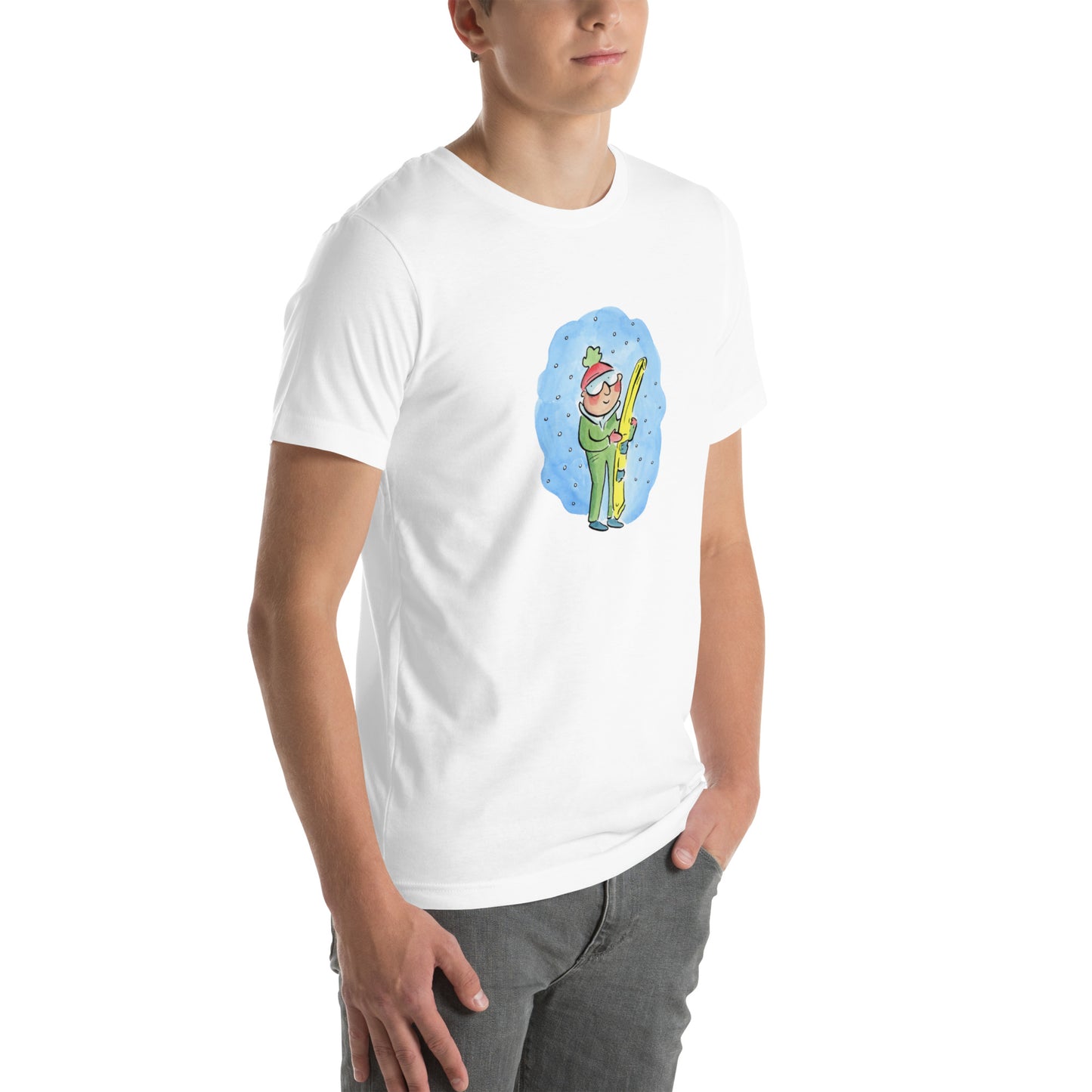 Snowboarder Unisex t-shirt