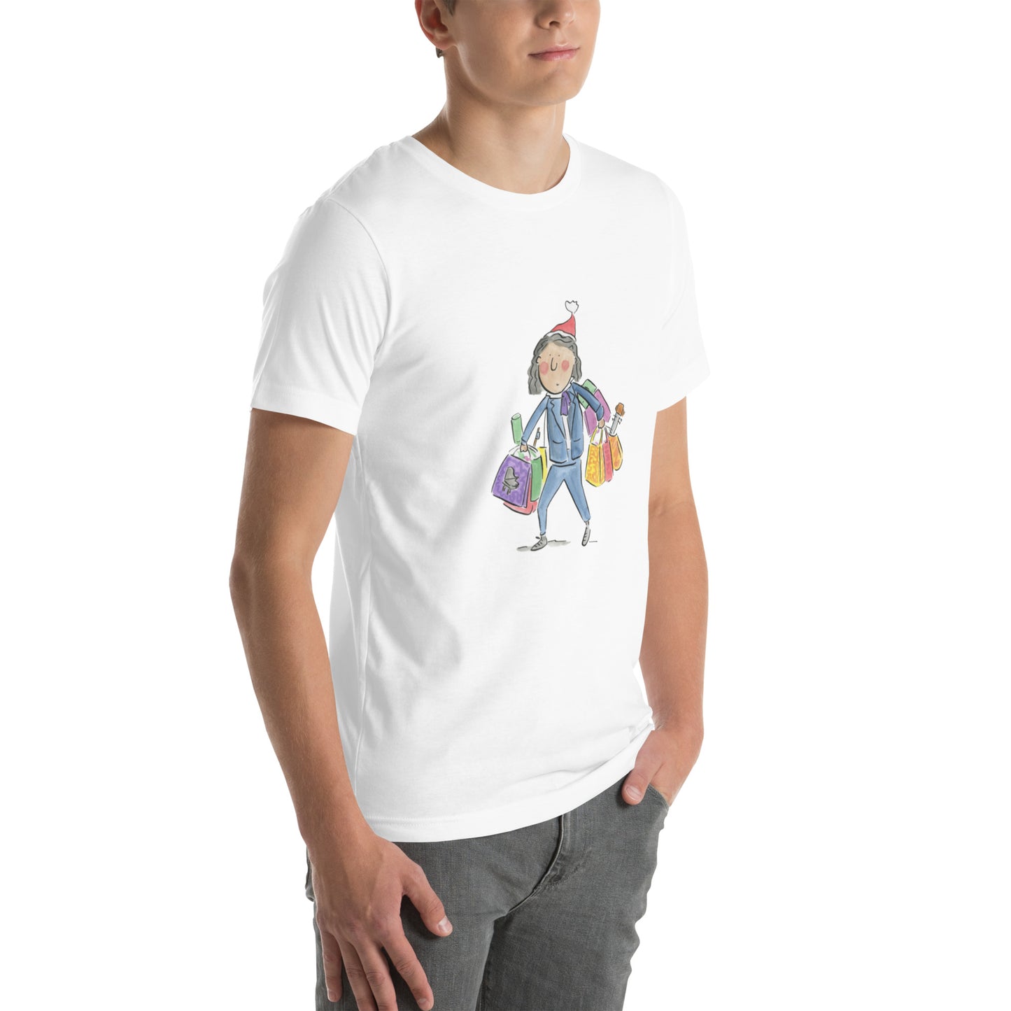 Christmas Chopin Unisex t-shirt