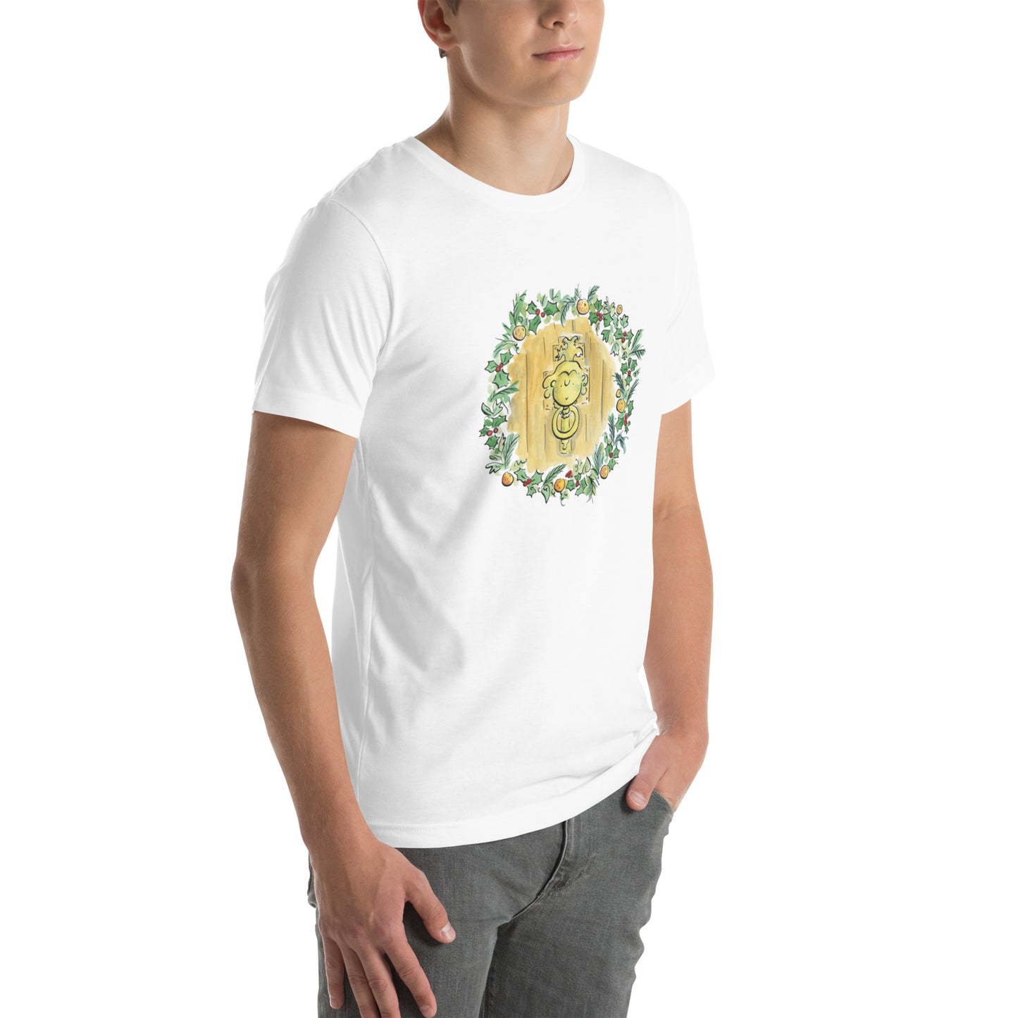 Christmas Knocker Unisex t-shirt