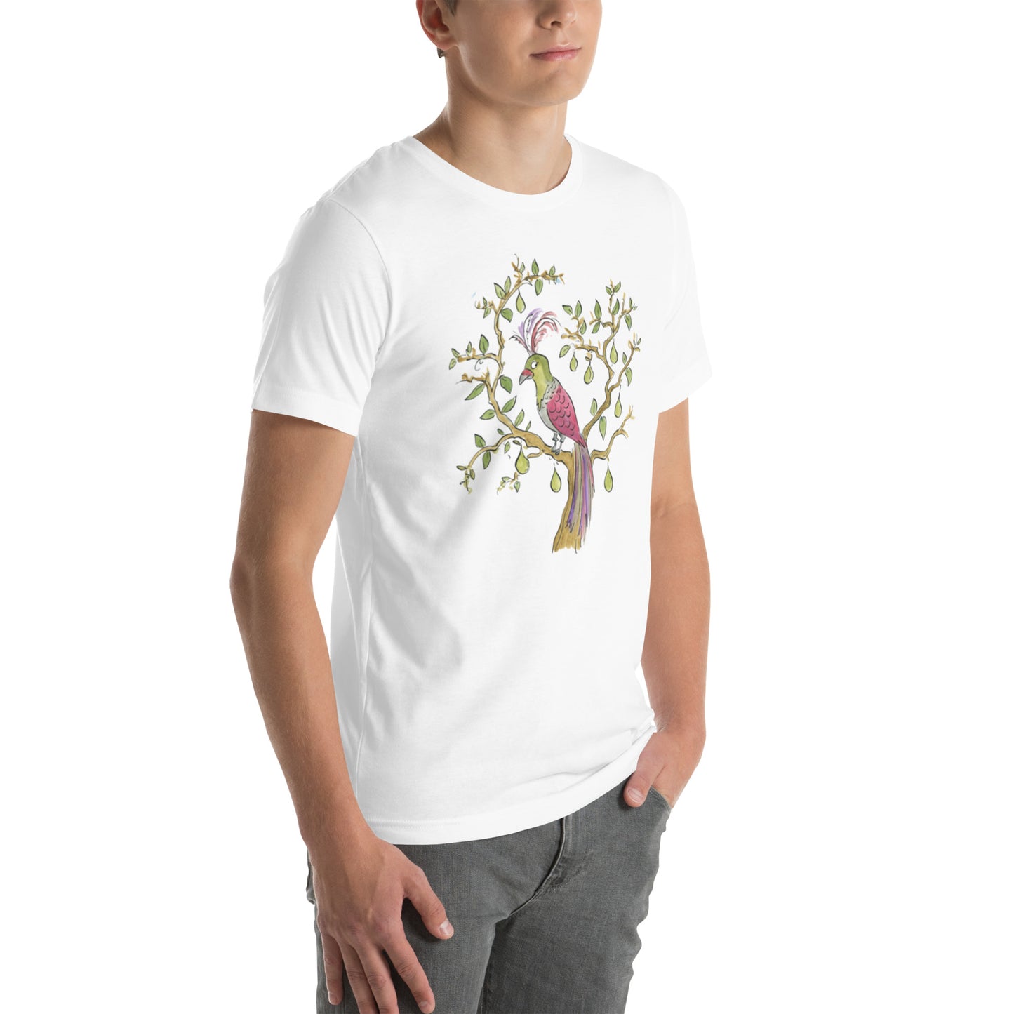 A Partridge in a Pear Tree Unisex t-shirt