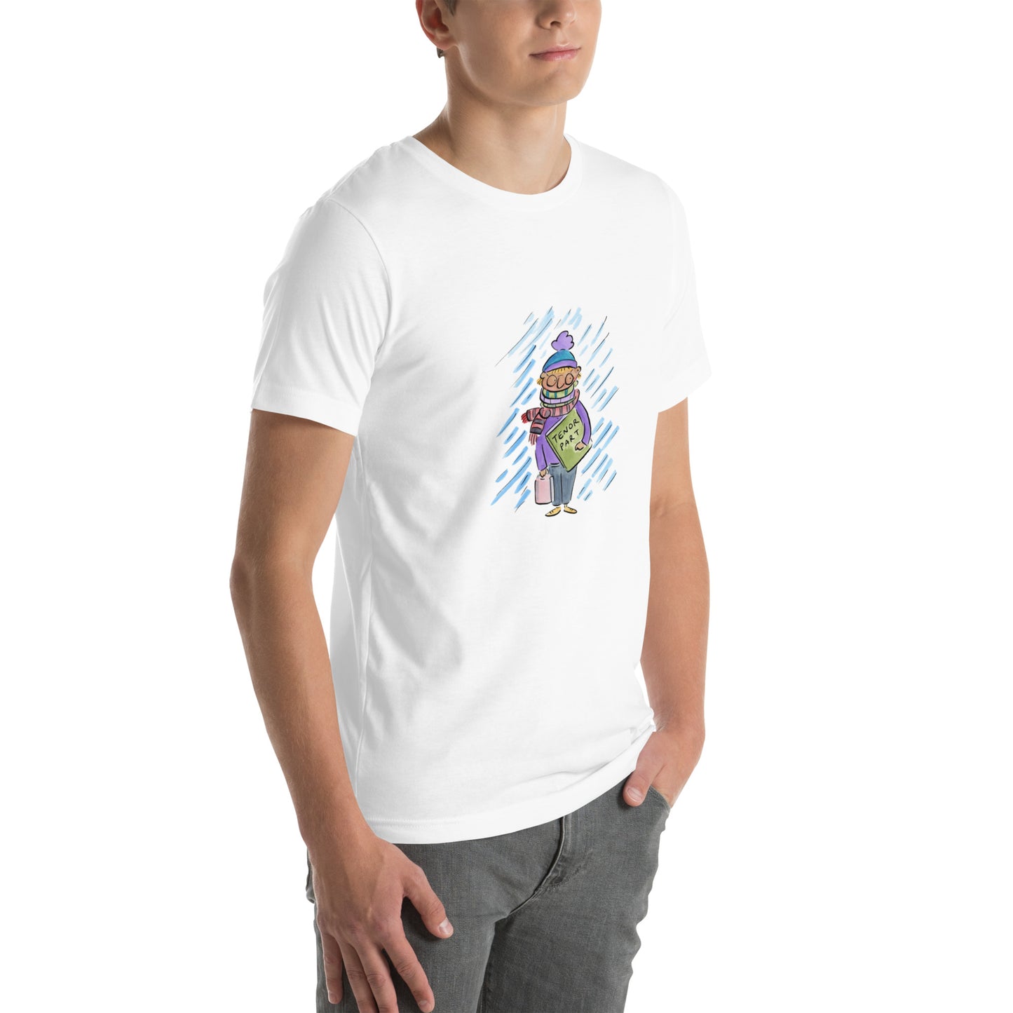 Tenor Illustration by Rosie Brooks Unisex t-shirt