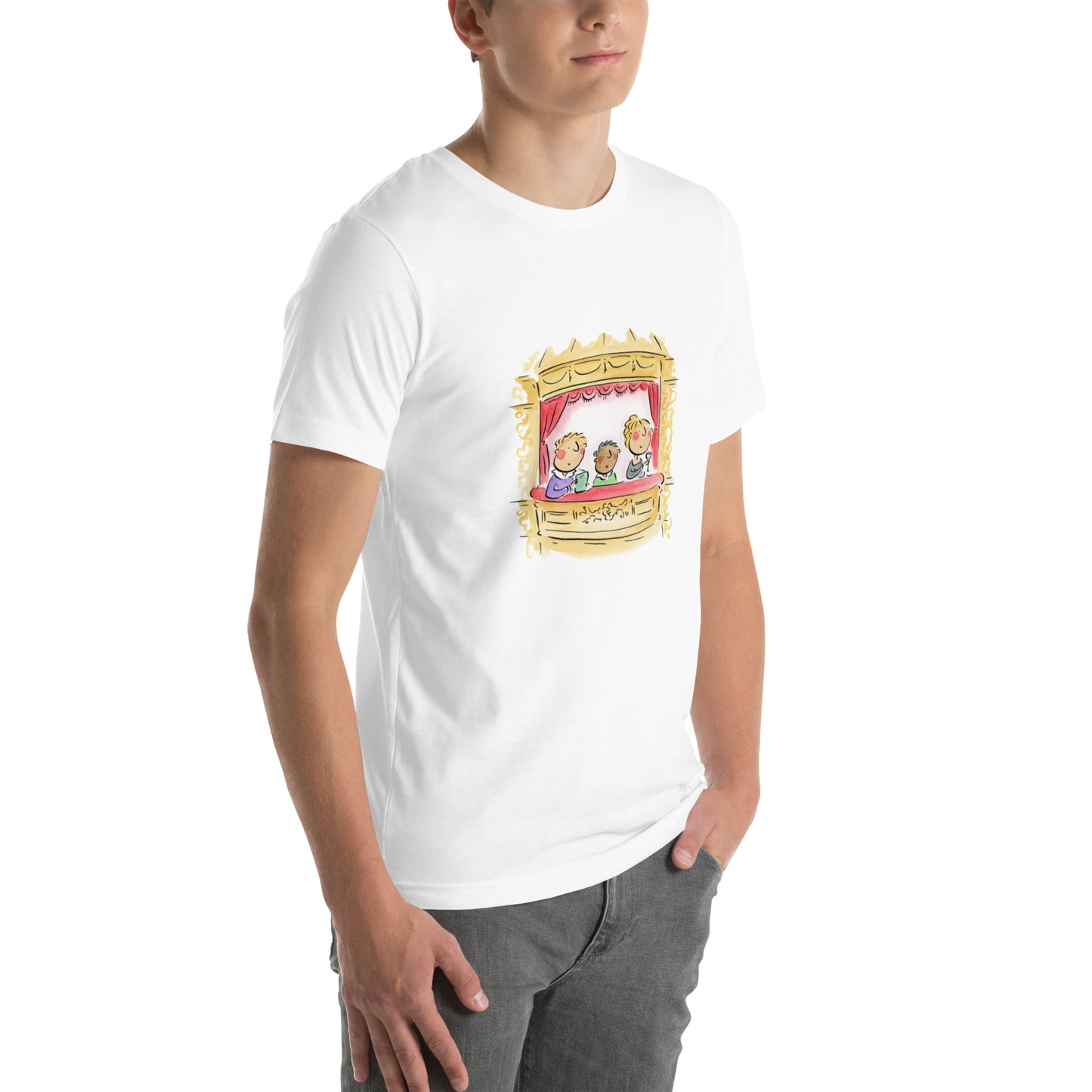 At the Opera Illustration by Rosie Brooks Unisex t-shirt