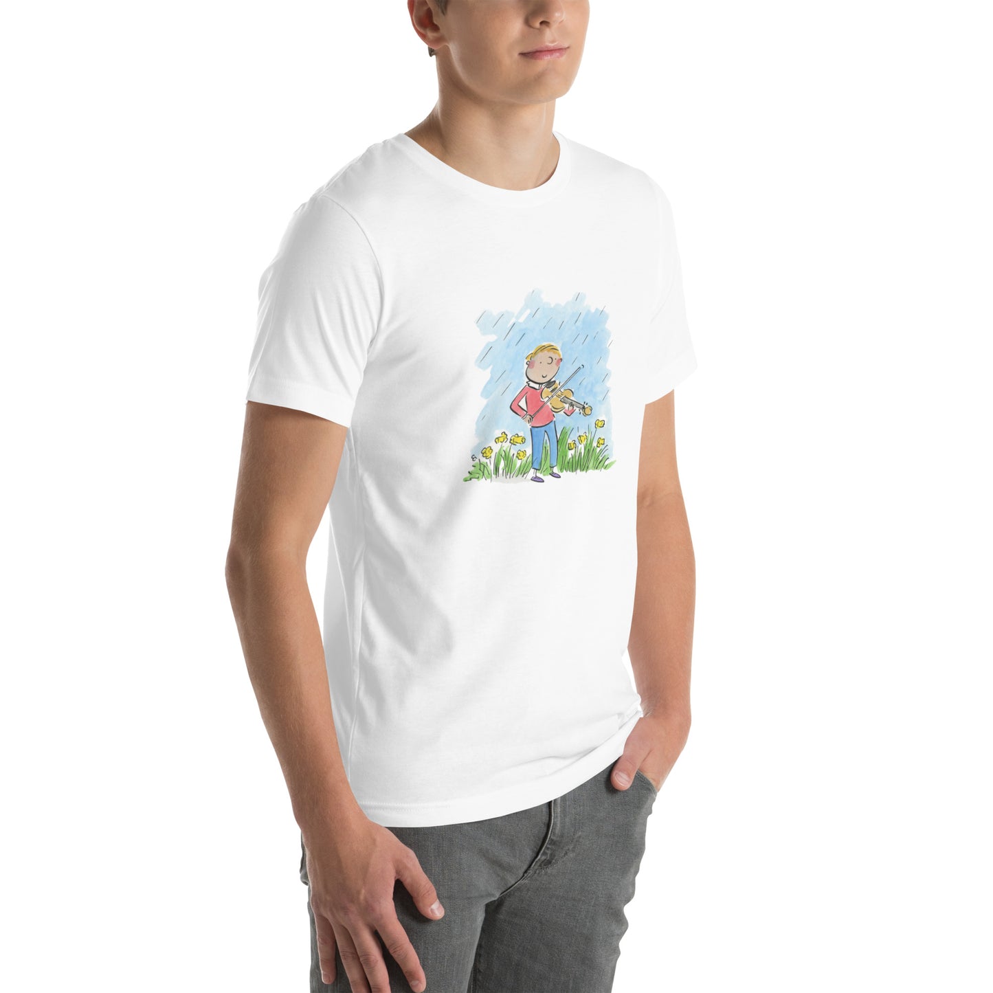 Spring Sonata Illustration by Rosie Brooks Unisex t-shirt