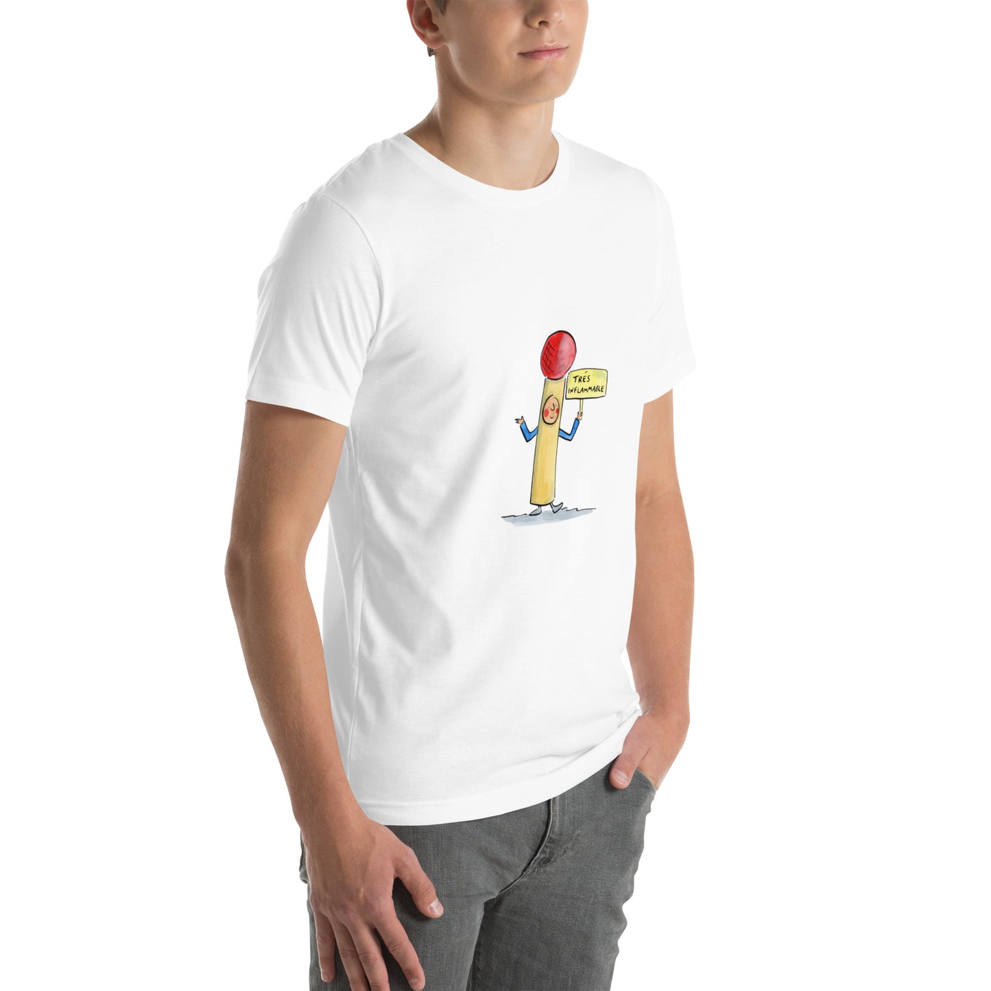 Très inflammable T-shirt unisexe