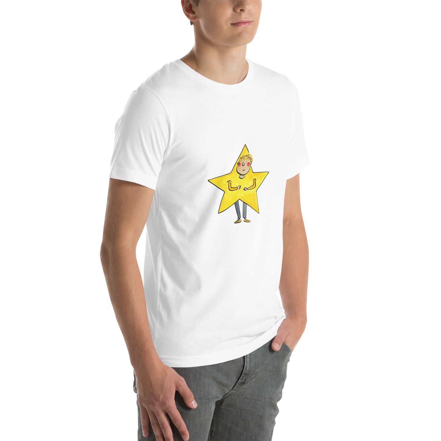 Star Illustration by Rosie Brooks Unisex t-shirt