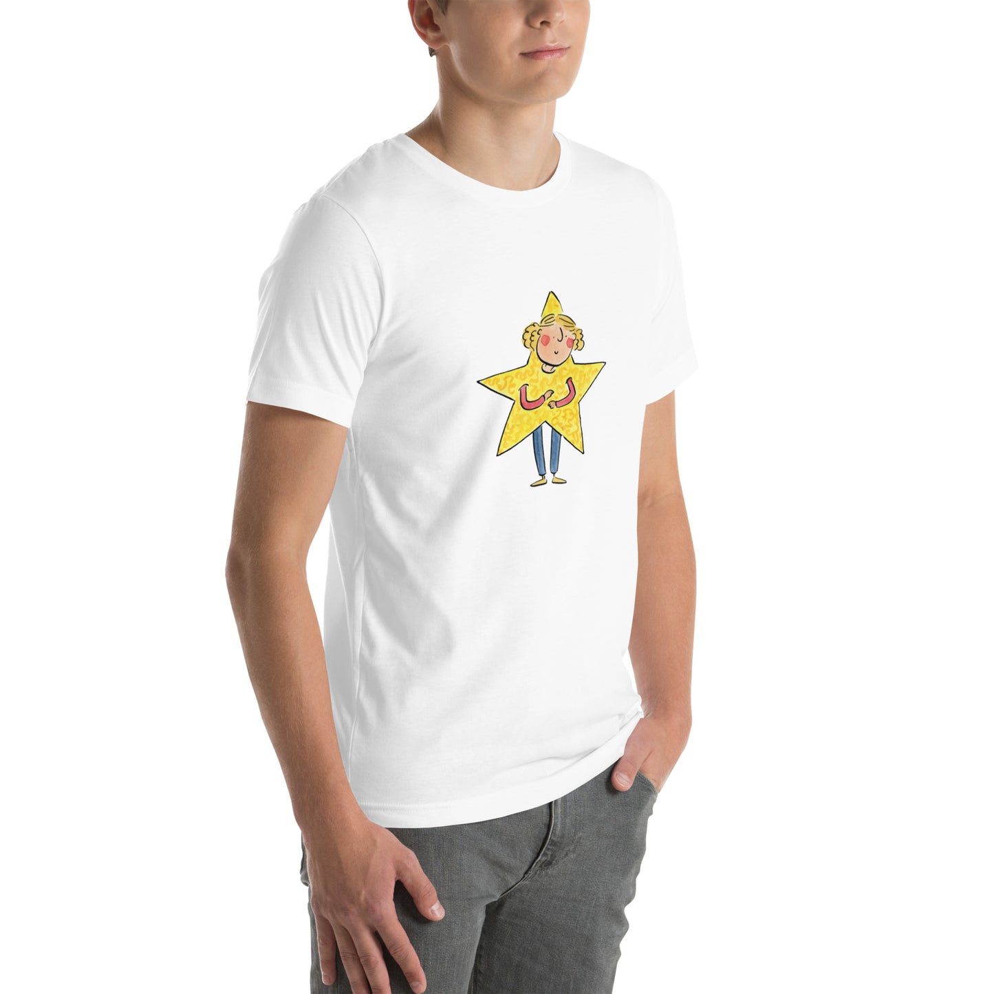 Star Illustration by Rosie Brooks Unisex t-shirt