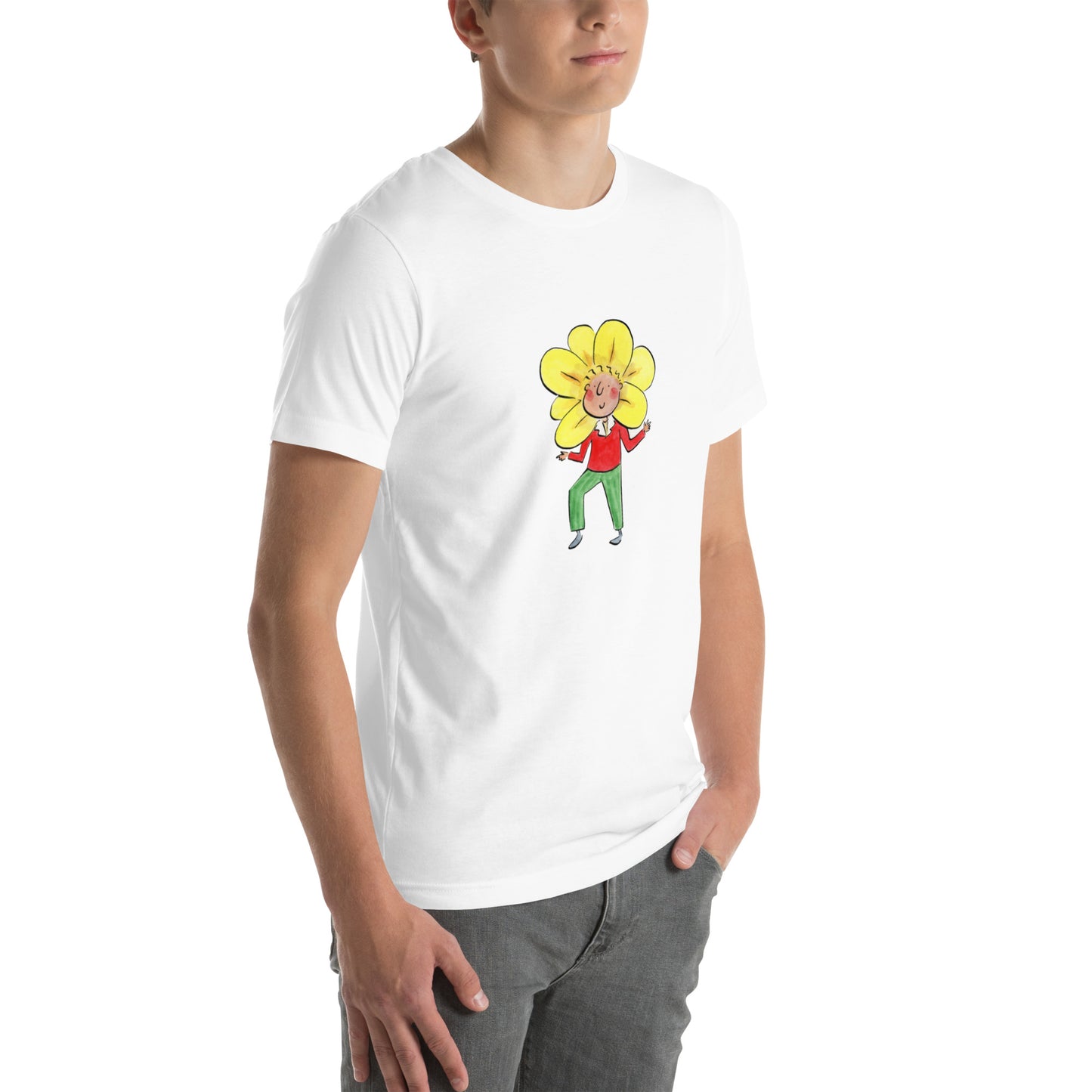 Daffodil Illustrations by Rosie Brooks Unisex t-shirt