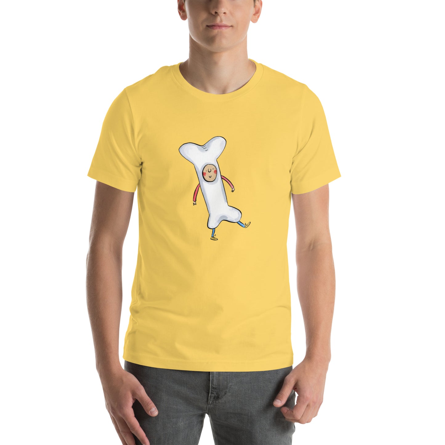 Bone Illustrated by Rosie Brooks Unisex t-shirt