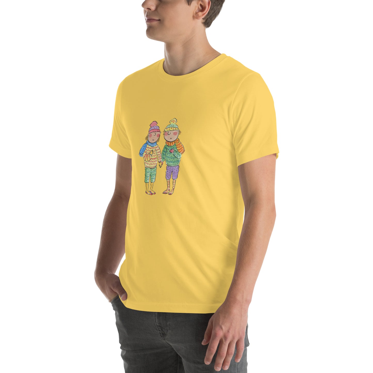 Woolies Illustration by Rosie Brooks Unisex t-shirt