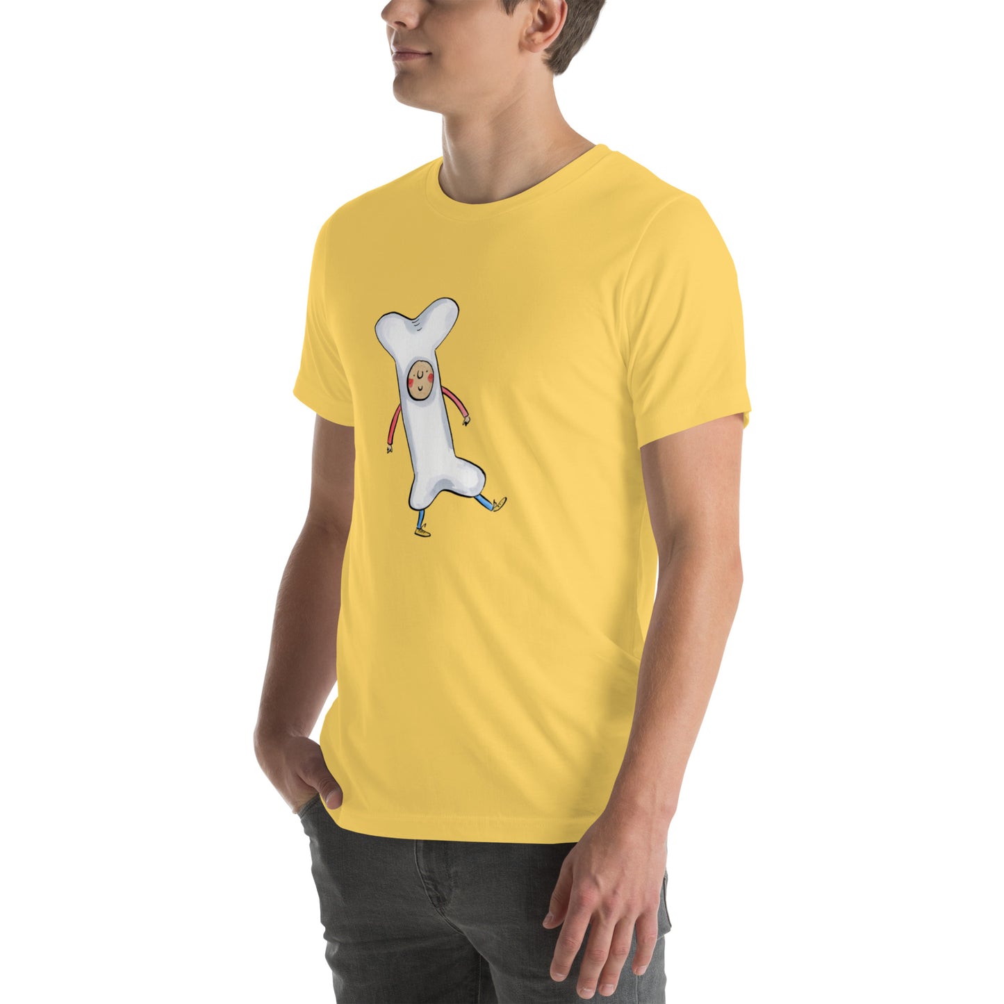 Bone Illustrated by Rosie Brooks Unisex t-shirt