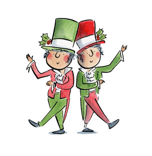 Victorian Christmas - Art Print