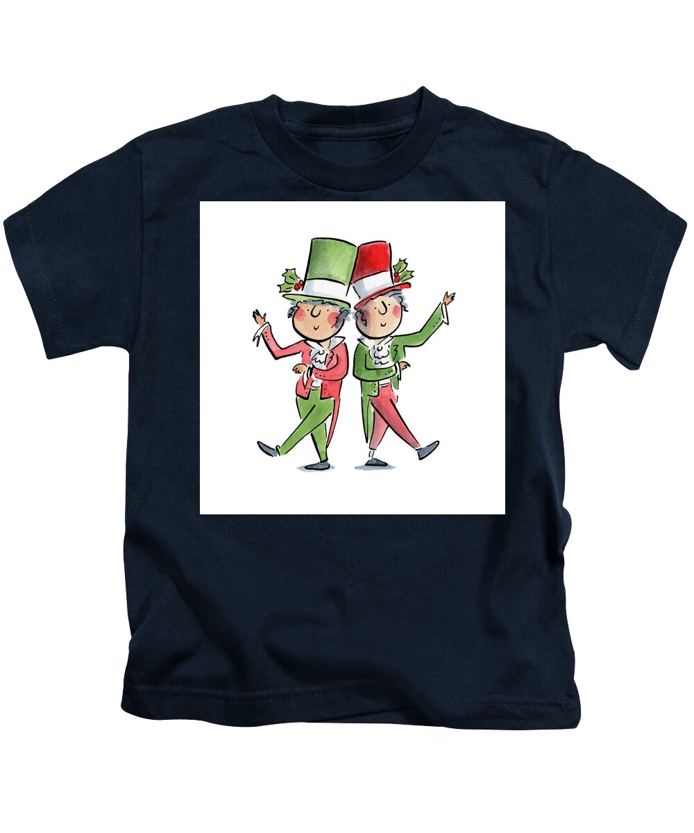 Victorian Christmas - Kids T-Shirt