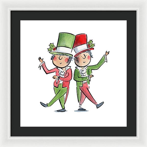 Victorian Christmas - Framed Print