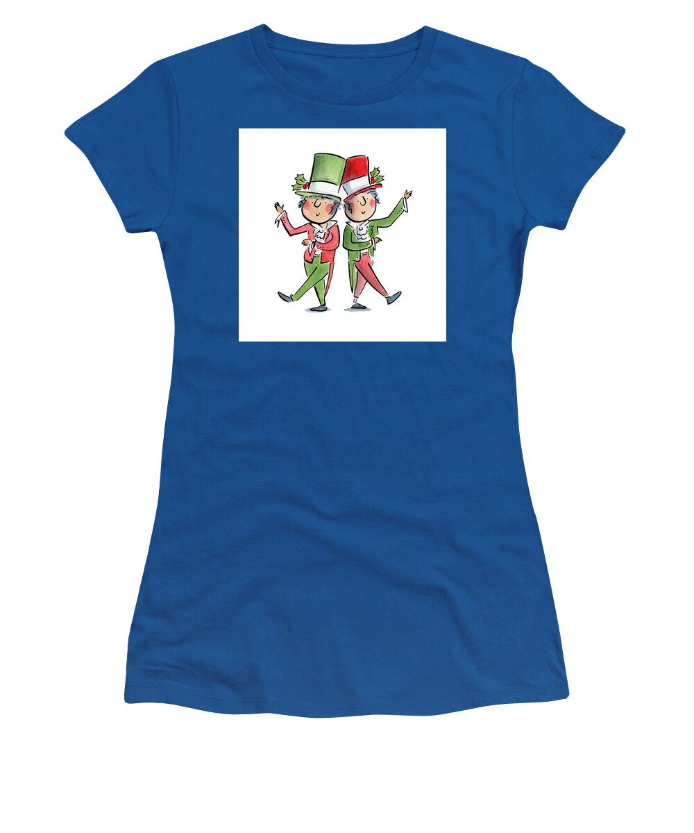 Victorian Christmas - Women's T-Shirt