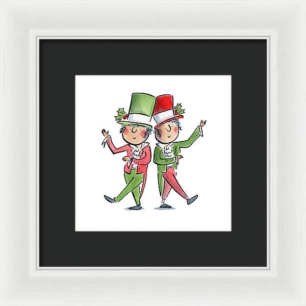 Victorian Christmas - Framed Print