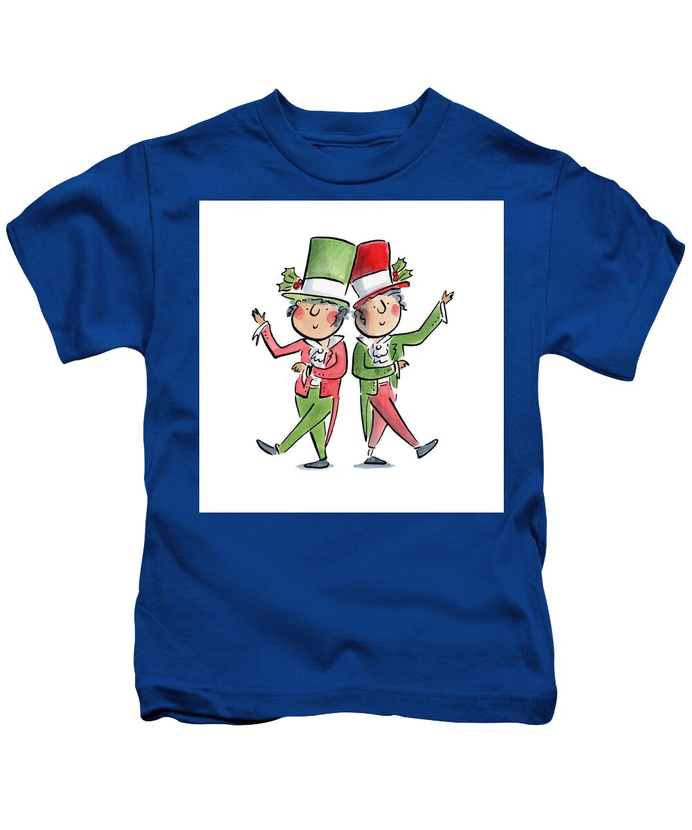 Victorian Christmas - Kids T-Shirt