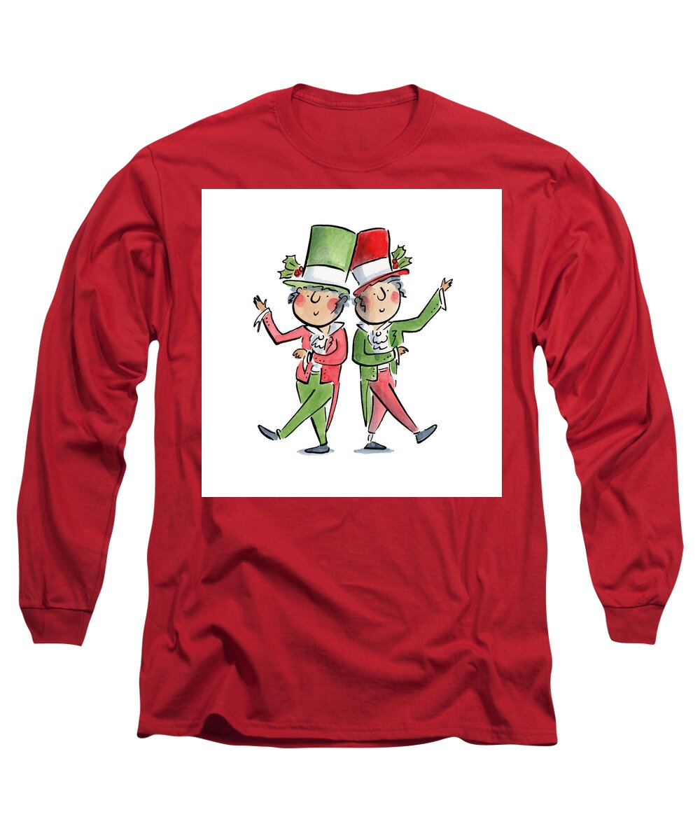Victorian Christmas - Long Sleeve T-Shirt