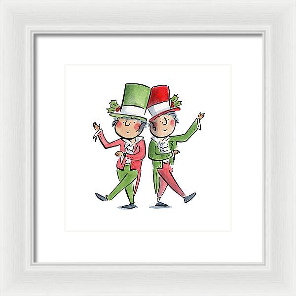 Victorian Christmas - Framed Print