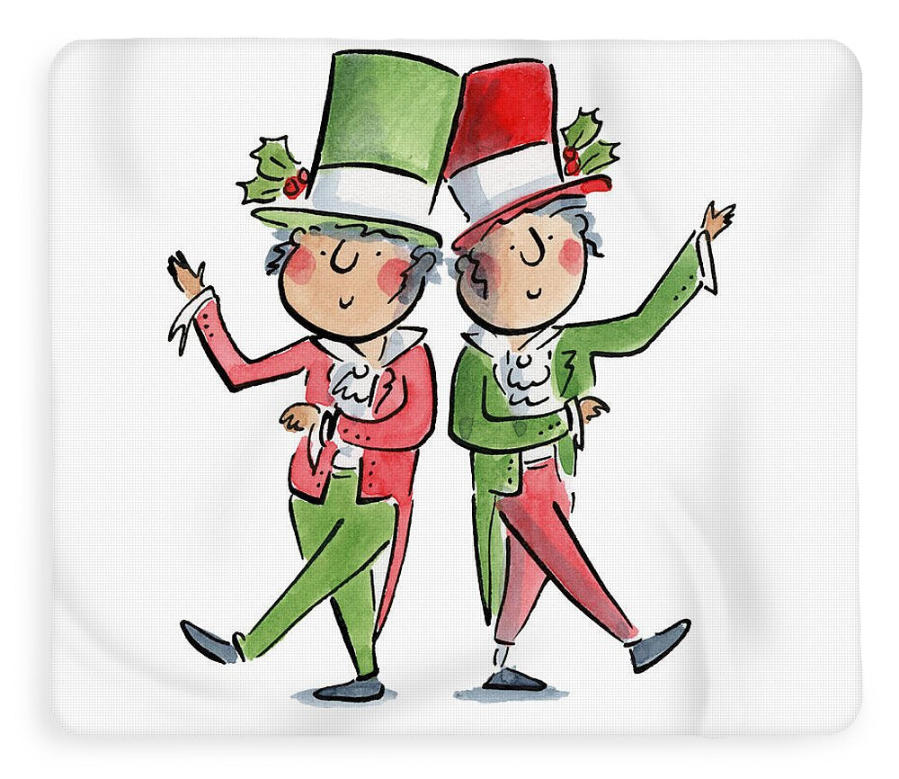 Victorian Christmas - Blanket