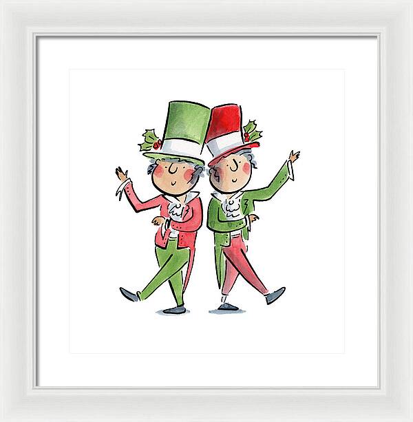 Victorian Christmas - Framed Print